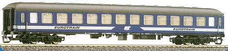 Passenger car &quot;Eurotrain&quot; 2nd class owned by IGE - Bah<br /><a href='images/pictures/Tillig/13681.jpg' target='_blank'>Full size image</a>